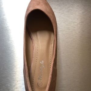 Suede flats